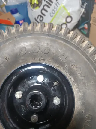 Ruedas inflables para carretilla 4.00/4