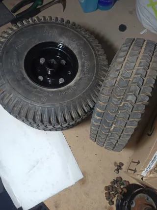 Ruedas inflables para carretilla 4.00/4