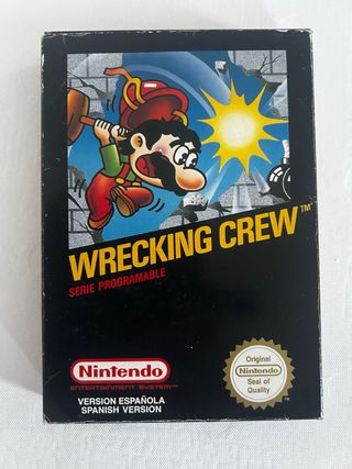 Wrecking Crew NES Nintendo Español