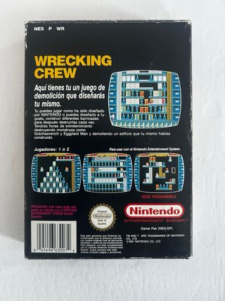 Wrecking Crew NES Nintendo Español