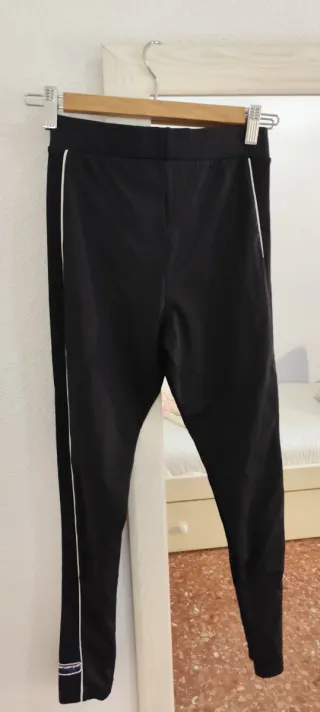 Leggings Puma Negro Logo Bordado