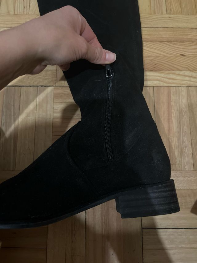 Botas altas negras talla 38