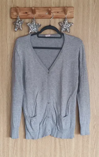 Cardigan Gris