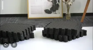 50 pz. Pavimento in Gomma EVA Tatami Palestra