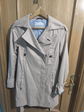 Gabardina Zara Beige