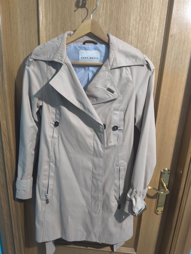 Gabardina Zara Beige