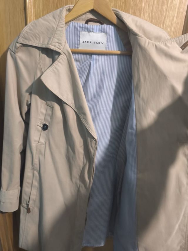 Gabardina Zara Beige