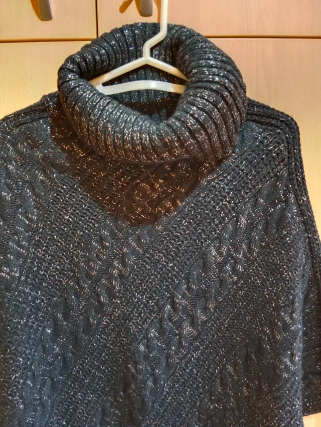 Jersey de punto grueso con brillos