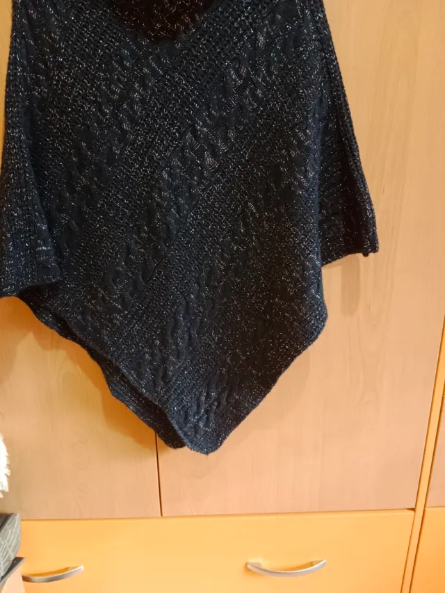 Jersey de punto grueso con brillos