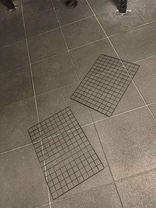 Rejillas metálicas para colgar fotos