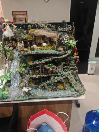 Pesebre grande para Navidad