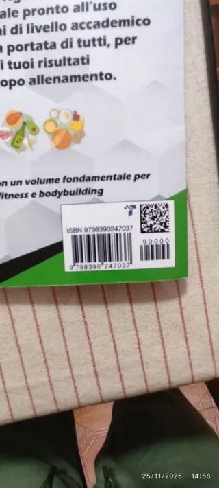 Libri nutrizione sportiva/allenamento