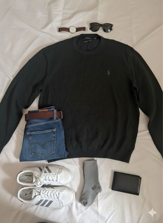 Polo Ralph Lauren Jersey Verde Talla M