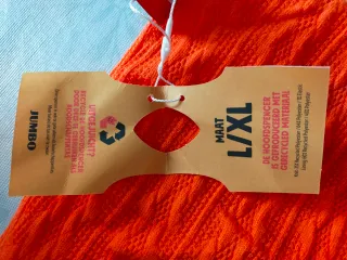 Chaleco Deportivo Jumbo Naranja y Amarillo