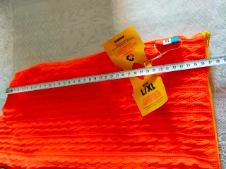 Chaleco Deportivo Jumbo Naranja y Amarillo