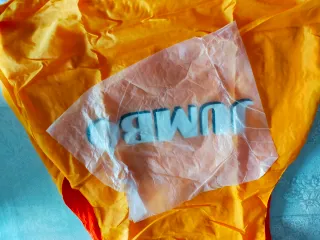 Chaleco Deportivo Jumbo Naranja y Amarillo