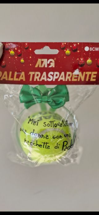 Palline di Padel Natalizie