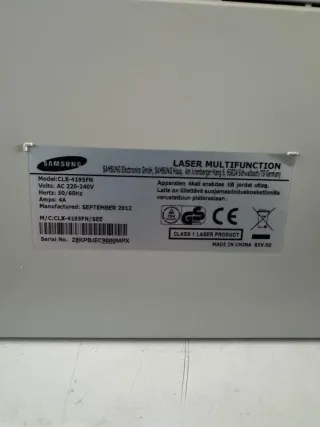 Stampante Samsung CLX-4195FN Multifunzione