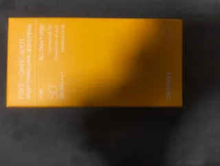 pore + dark spot brightening care sunscreen de cel