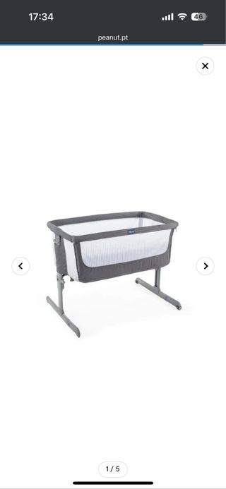 Berço Chicco Next2Me Air