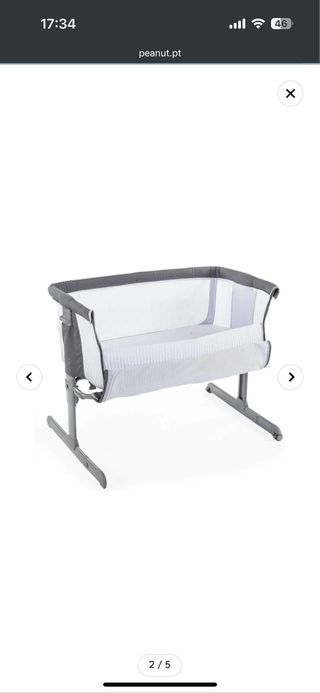 Berço Chicco Next2Me Air