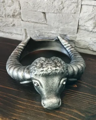 Svuotatasche Testa di Bufalo Design