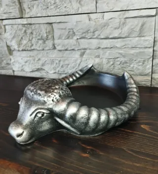 Svuotatasche Testa di Bufalo Design