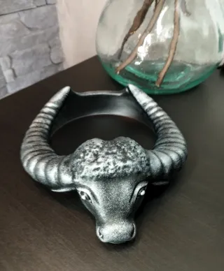 Svuotatasche Testa di Bufalo Design