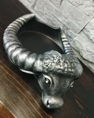 Svuotatasche Testa di Bufalo Design