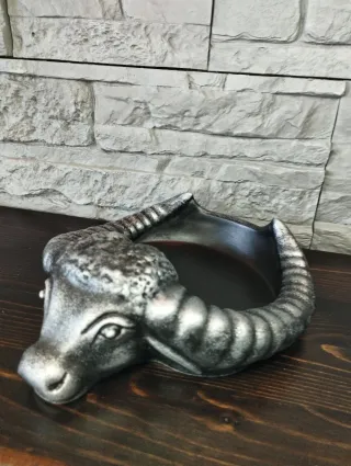 Svuotatasche Testa di Bufalo Design