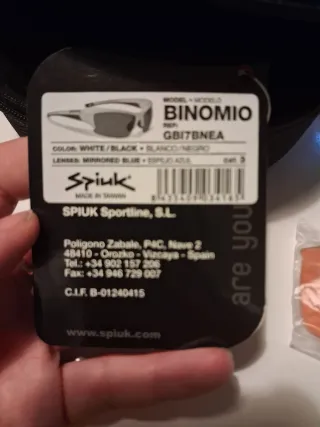 Gafas de esquí Spink Binomio