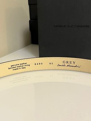 Cintura Daniele Alessandrini bicolore tg 95