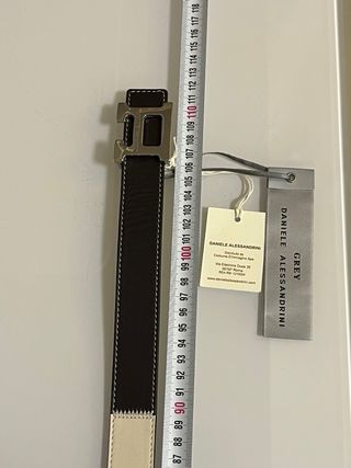 Cintura Daniele Alessandrini bicolore tg 95