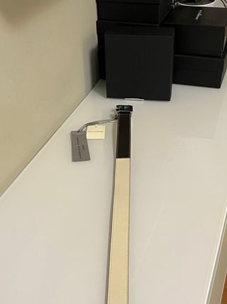 Cintura Daniele Alessandrini bicolore tg 95