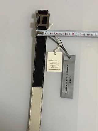 Cintura Daniele Alessandrini bicolore tg 95