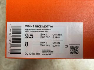 Nike Motiva Mujer Talla 41 Verde Oliva