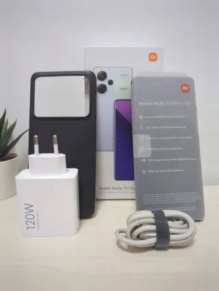 Xiaomi Redmi Note 13 Pro+ Plus 5G nero con SCATOLA