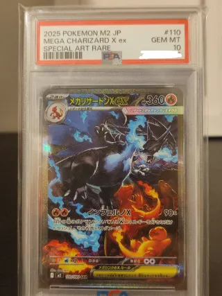 Mega Charizard X ex PSA 10 JP Special Art Rare