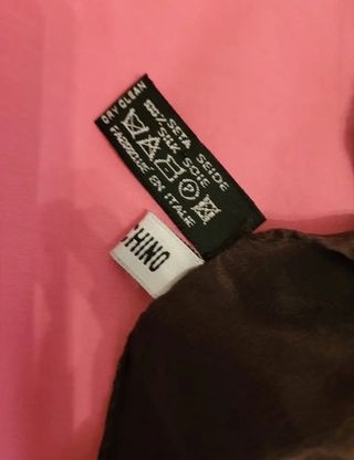 Foulard Moschino Beige e Nero