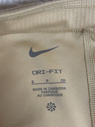 Falda Nike pádel/tenis beige