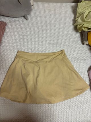 Falda Nike pádel/tenis beige