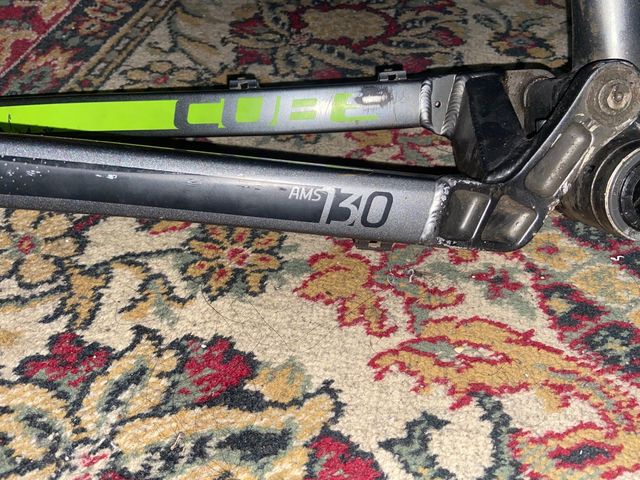 marco bicicleta cube AMS PRO 130 SE PUEDE REBAJAR