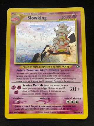 Slowking 11/111 Neo Genesis Pokemon TCG - Ita