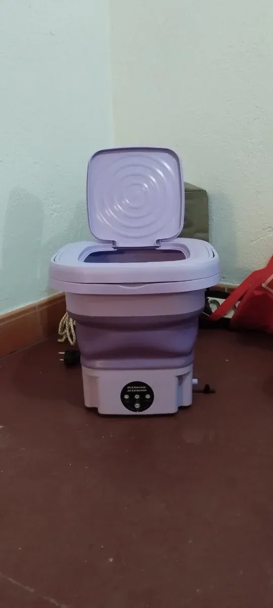 Mini lavadora portátil plegable