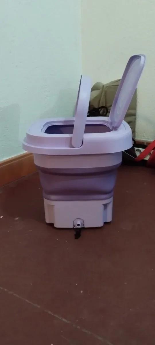 Mini lavadora portátil plegable