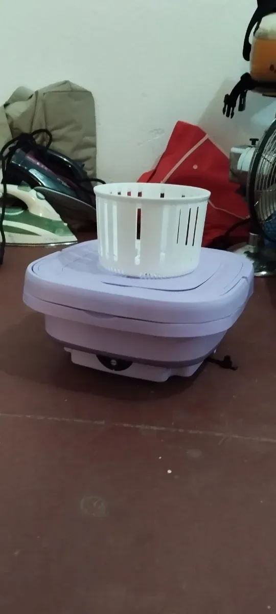 Mini lavadora portátil plegable