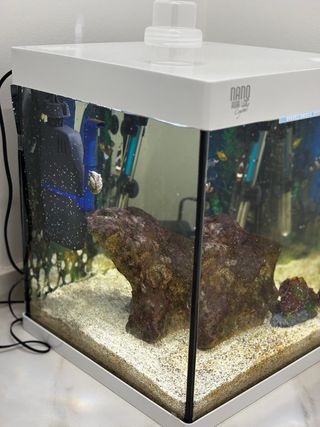 Pecera Nano Agua LED Crystal