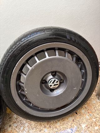 Llantas Ronal R50 16x7,5 Gris Antracita con gomas