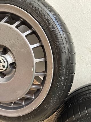 Llantas Ronal R50 16x7,5 Gris Antracita con gomas