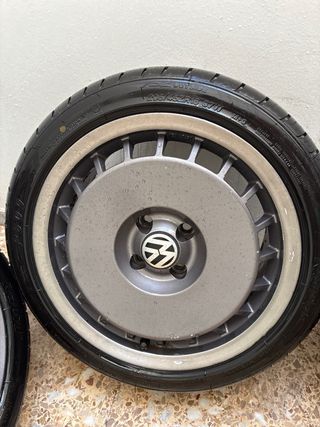 Llantas Ronal R50 16x7,5 Gris Antracita con gomas